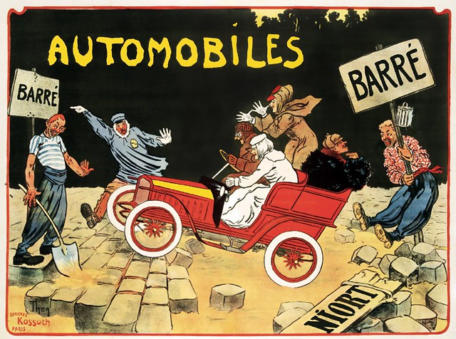 THOR, Walter. Automobiles Barré, c. 1902.