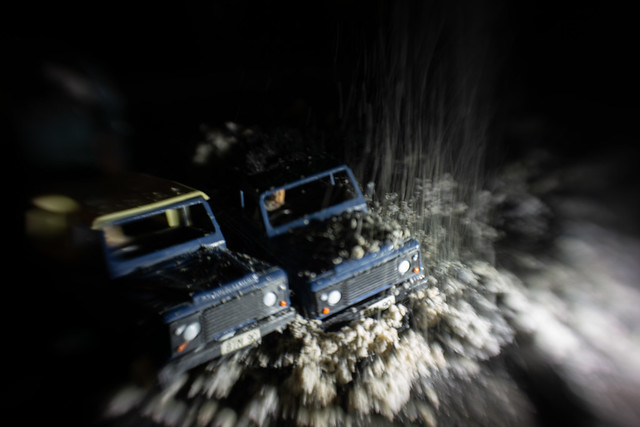 Landrovers in the lost world