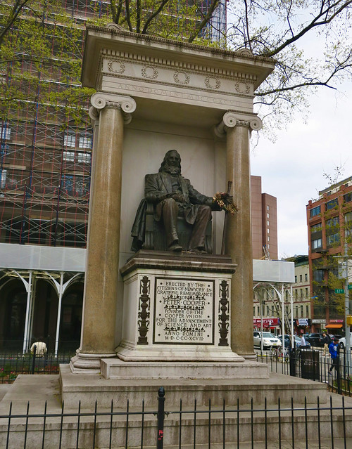 Peter Cooper Statue, New York, NY