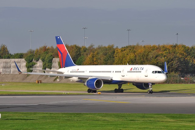 N722TW Boeing 757 of Delta Airlines.