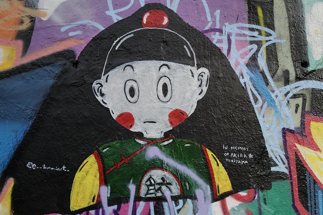 In Memory of Akira Toriyama / Streetart / Barcelona