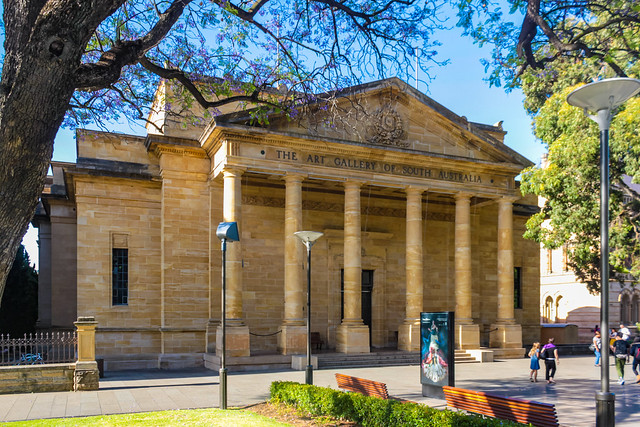 Die Kunstgalerie von South Australia in Adelaide