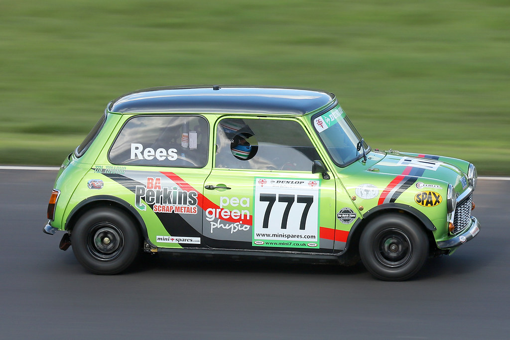 Mini 7S 1300cc - Dave Rees - BARC Mini Challenges - Donington Park 2024
