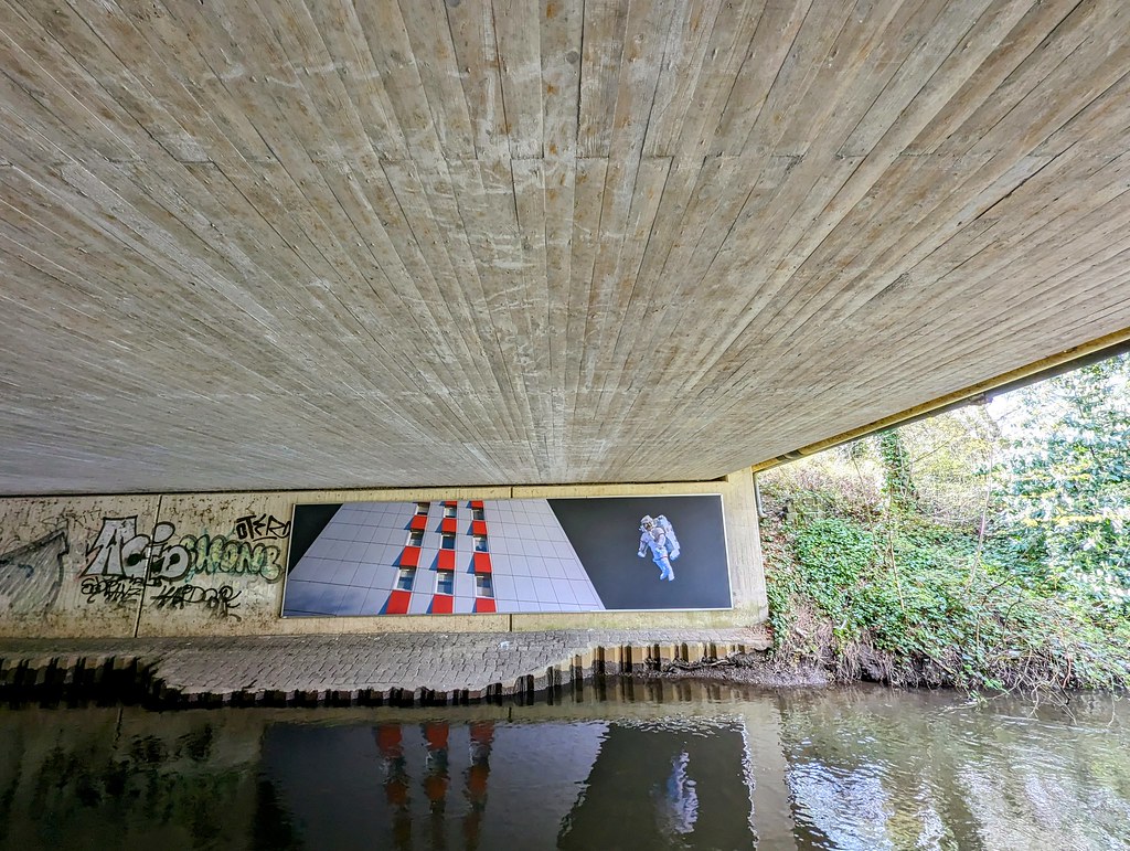 Art under the bridge / Kunst unter der Brücke (Neuss)