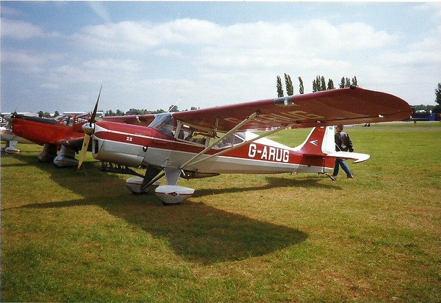Auster J5G G-ARUG David Hulme, Aerofair, North Weald 1999