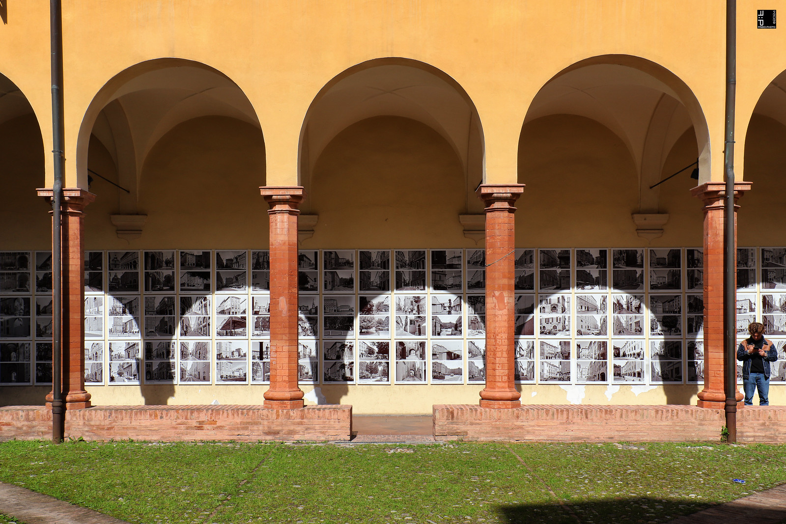 #a0782 Modena, Biblioteca Delfini, mostra fotografica Modena Ieri e Oggi