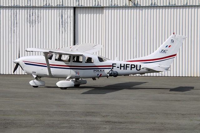 LIL - F-HFPU Cessna Aircraft T-206H Aeromecanic (Police Nationale)