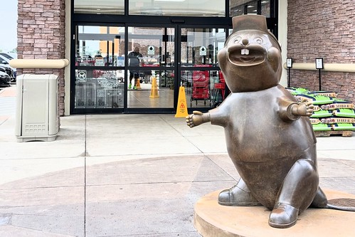 Beaver statue Buc-ee&#039;s, Katy, TX