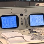 Lunar descent/ascent digitals, guidance control Apollo 11 Eagle landing, Mission Control Center, Space Center Houston, Houston, TX