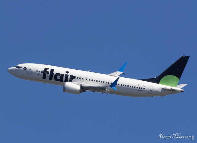 Flair Airlines 737 MAX 8 C-FLUJ