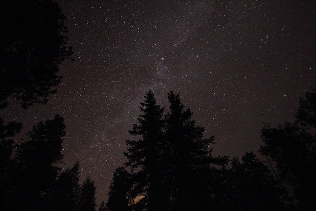 Milky Way Above Mt. Baldy Campsite