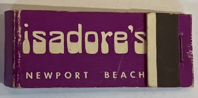 ISADORE'S NEWPORT BEACH CALIF