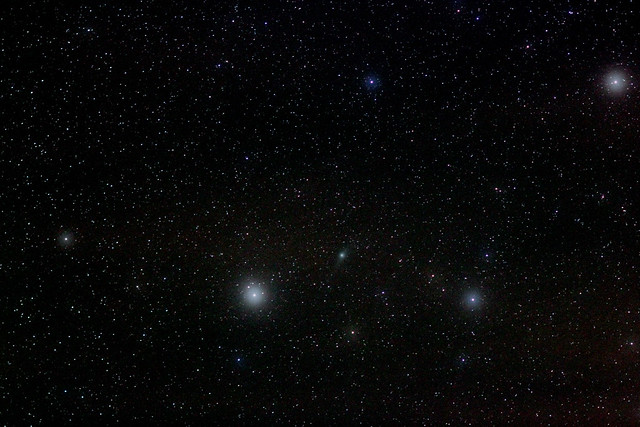 Comet Garradd (C/2009 P1) in Draco on February 23 2012 - Wide Angle