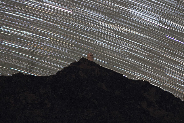 Star Trails above Kitt Peak