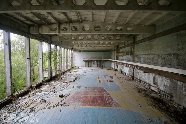 Pripyat Gymnasium, Chernobyl Exclusion Zone