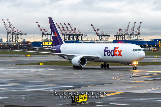 N129FE FedEx Express | Boeing 767-3S2F | Newark Liberty International Airport
