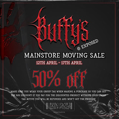 Buffy's Moving Sale
