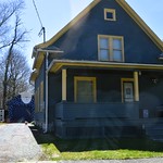 Lucille Ball's Childhood home on Lucy Lane, Celoron, New York (USA) 
