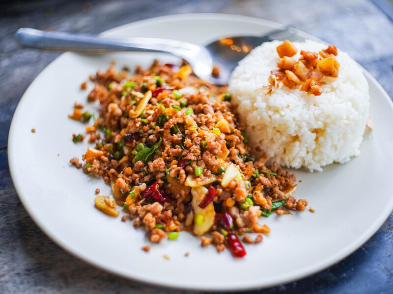 Thai food - Pad Krapow