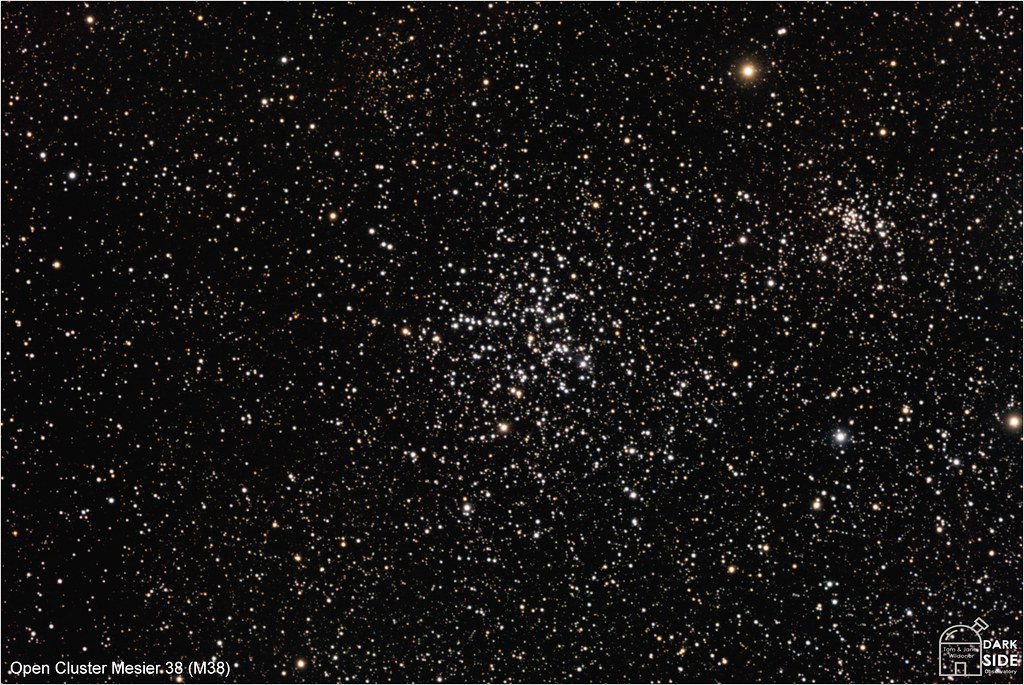 Open Cluster Messier 38 (M38) in Auriga