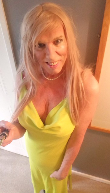 Yellow dress new today