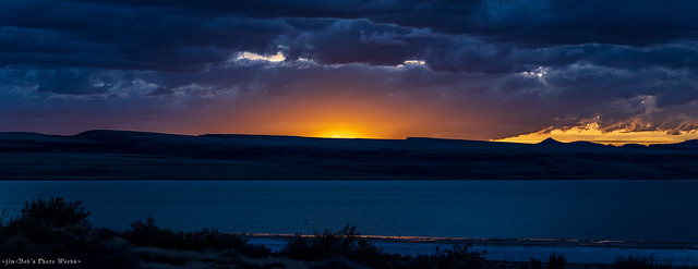 Lake Abert Sunset Photon #987
