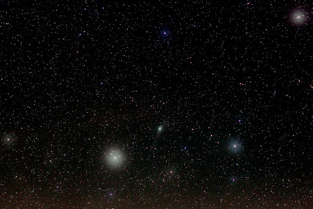 Comet Garradd (C/2009 P1) in Draco on February 23 2012