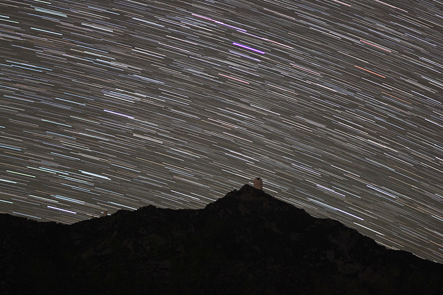 Trails of the Southern Sky above Kitt Peak