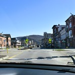 Driving south on N Union Street, Olean, New York (USA) 