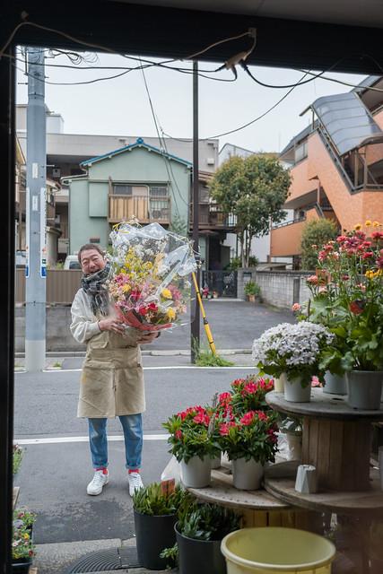 Bothering the neighborhood florist …