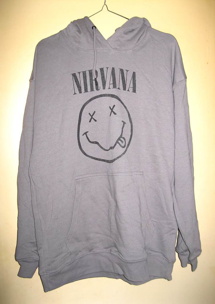 nirvana hoodie cotton on 2022