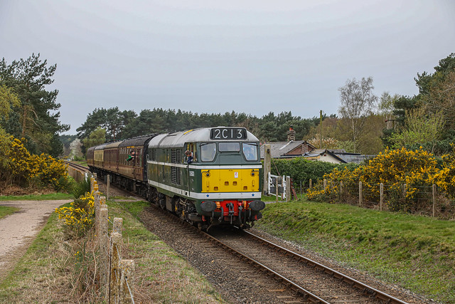 Class 31 D5631 Kelling Heath.