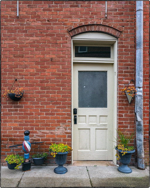Arched Brick Doorway