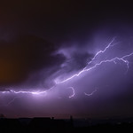 31. Märts 2024 - 21:41 - Severe thunderstorm with heavy rain, seen from Roruper Berg, Rorup, Dülmen, Germany


  


