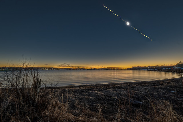 Total Solar Eclipse of April 8 2024 Miramichi  New Brunswick, Canada