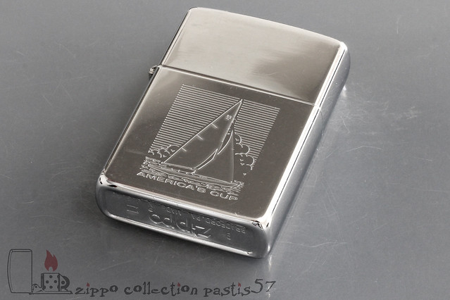 Zippo America's Cup 1992-02 B-VIII Le Défi Français America's Cup Reg 250 High Polish Chrome