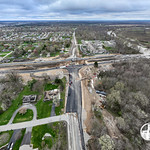 146th & Allisonville Interchange Under Construction