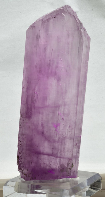 Kunzite crystal