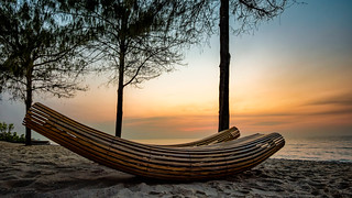 Loungers on the Gulf of Thailand