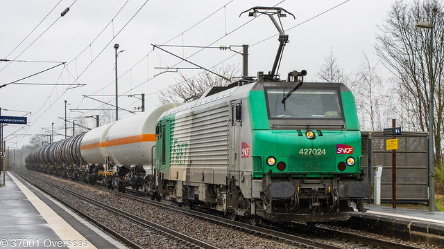 SNCF 27024 on 489247 at Montigny en Ostrevent