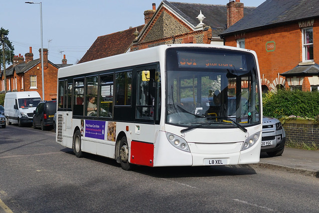Grounds for Divorce: Vectare (Central Connect) (ex McNairns Coaches) ADL Enviro200 L8XEL (formerly CN11FBC) (927) Cambridge Road Stansted Mountfitchet 13/04/24