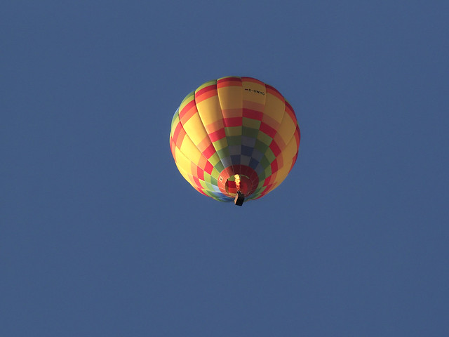 Heißluftballon - hot air balloon