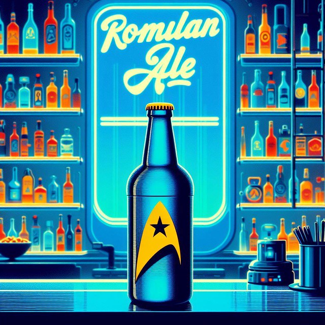 DALL-E 3 Star Trek Romulan Ale