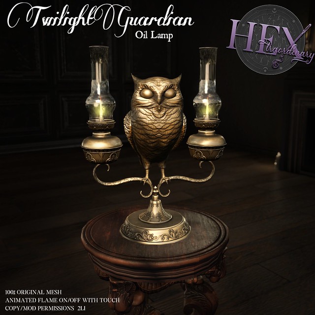 HEXtraordinary - Twilight Guardian Oil Lamp - Wanderlust