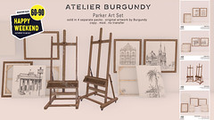 Atelier Burgundy . Parker Art Set HW
