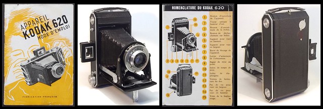 Kodak 620 camera and manual