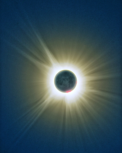 Solar Eclipse April 8, 2024, HDR Processed
