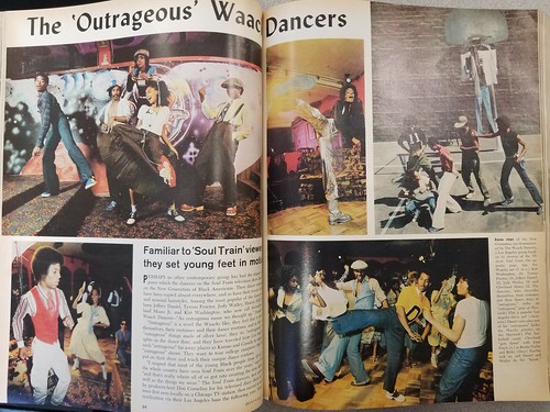 Ebony July 1978 soul train the outrageous waack dansers