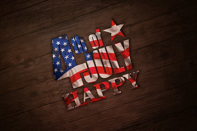 4th of July Happy Holiday Card