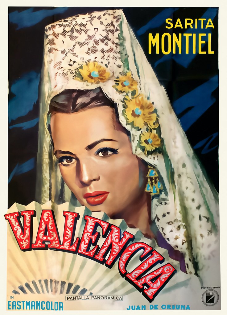 Sarita Montiel, Valencia. 1957.